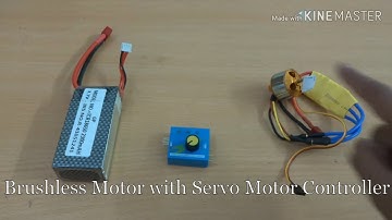 Use Brushless Motor With out Receiver and Transmitter