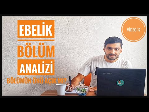 EBELİK  BÖLÜM ANALİZİ - ÖNÜ AÇIK MI? ATAMA PUANLARI - (MESLEK ANALİZLERİ VİDEO -17)