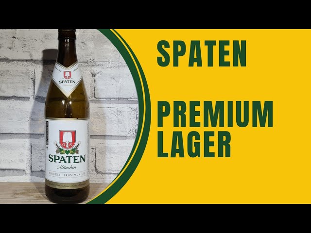 Spaten Beer | a Premium Lager - YouTube