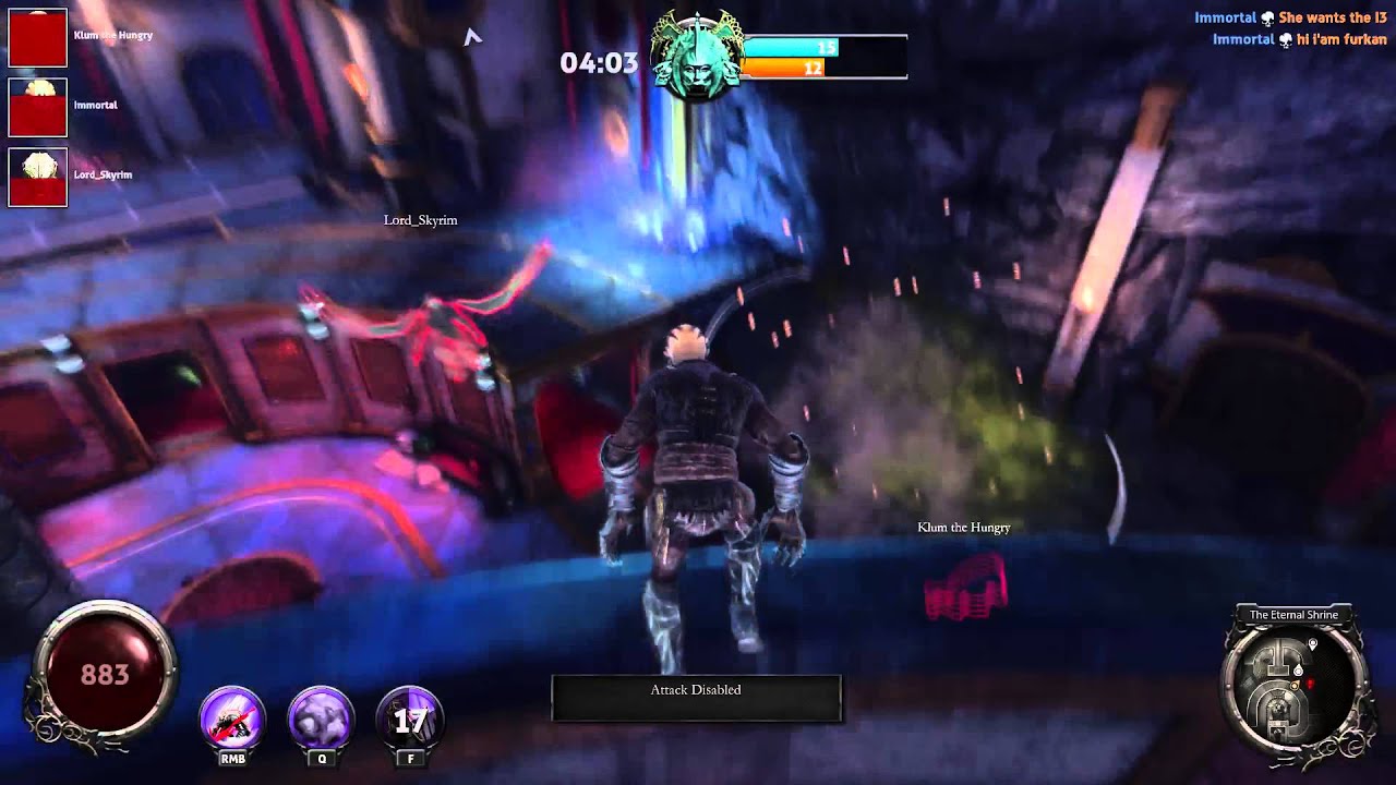 First Steam Warning! Playing Nosgoth - first game.