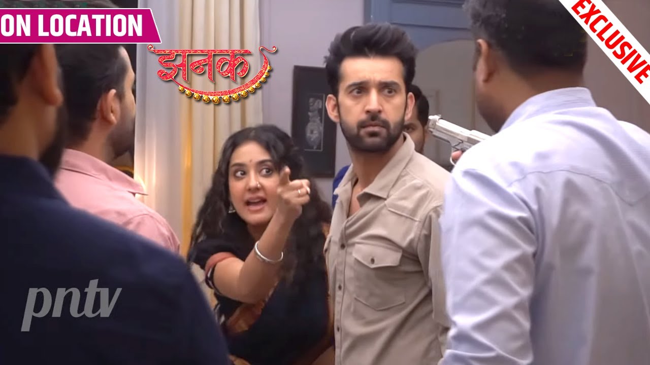 Jhanak | Gundo Ne Ki Jhanak Ko Blackmail Karne Ki Koshish, Bhadki Jhanak | On Location