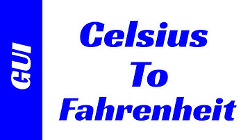 11.10 Celsius To Fahrenheit class | Starting Out With Java (Fifth Edition)