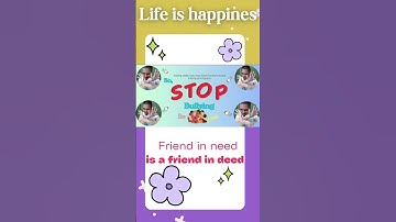 Thumbnail of Stop kekerasan. Stop Bullying. Persahabatan bagai kepompong. #stop #bullyingstopsnow #friends #teman