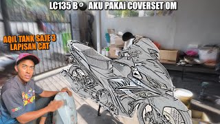 Download Lagu LC135b🎱 TUKAR WARNA! | Aqil Barai repaint TANK TERUKK! MP3