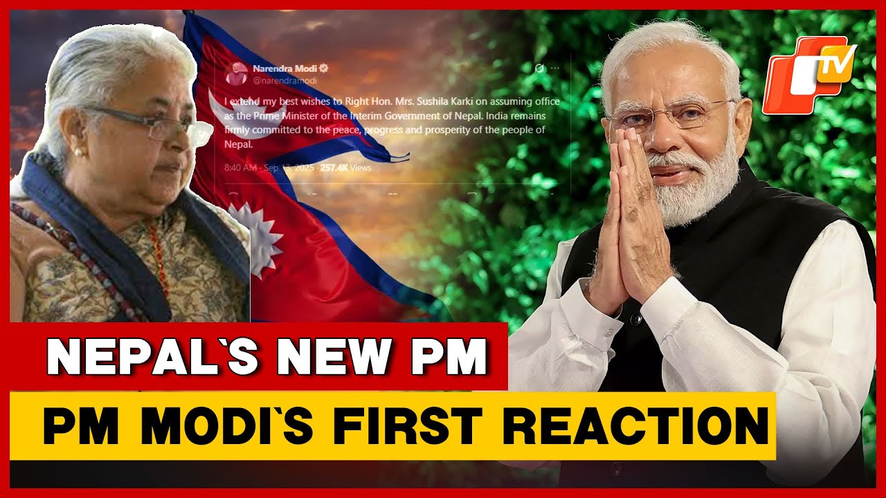 ‘India Remains Firmly Committed’: PM Modi Congratulates Nepal’s First Woman Interim PM