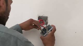 power plug fixing