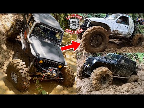 LA RUTA 4X4 MAS EXTREMA JEEP LJ, JL, JK, TOYOTA, NISSAN PATROL GENIUS LA CUADRA RUDA EN RD