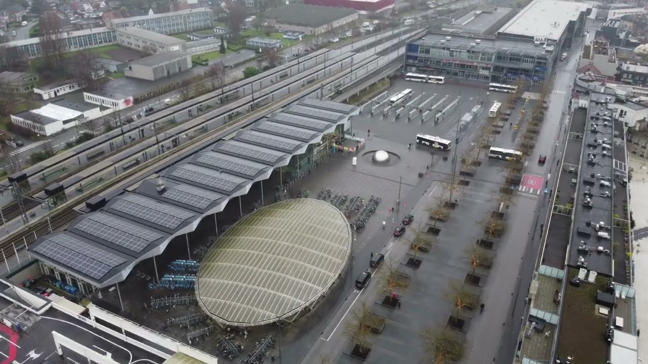 Drone flight in Sint Niklaas Belgium December 24, 2024