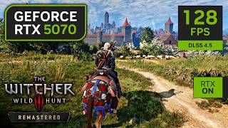 RTX 5070 on The Witcher 3 Remastered | 1080p, 1440p, 4K with DLSS 4.5 and Path Tracing! screenshot 5