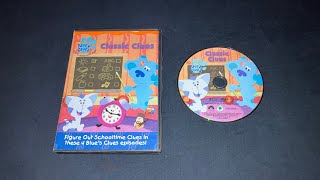 Opening to Blue’s Clues: Classic Clues 2004 DVD (Previews option) (First Day Of School Special)