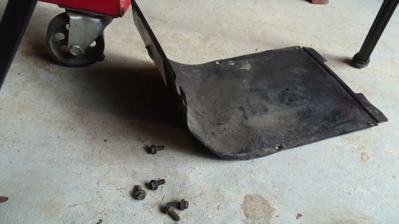 Snow blower belt replacement Troy built 10hp YouTube