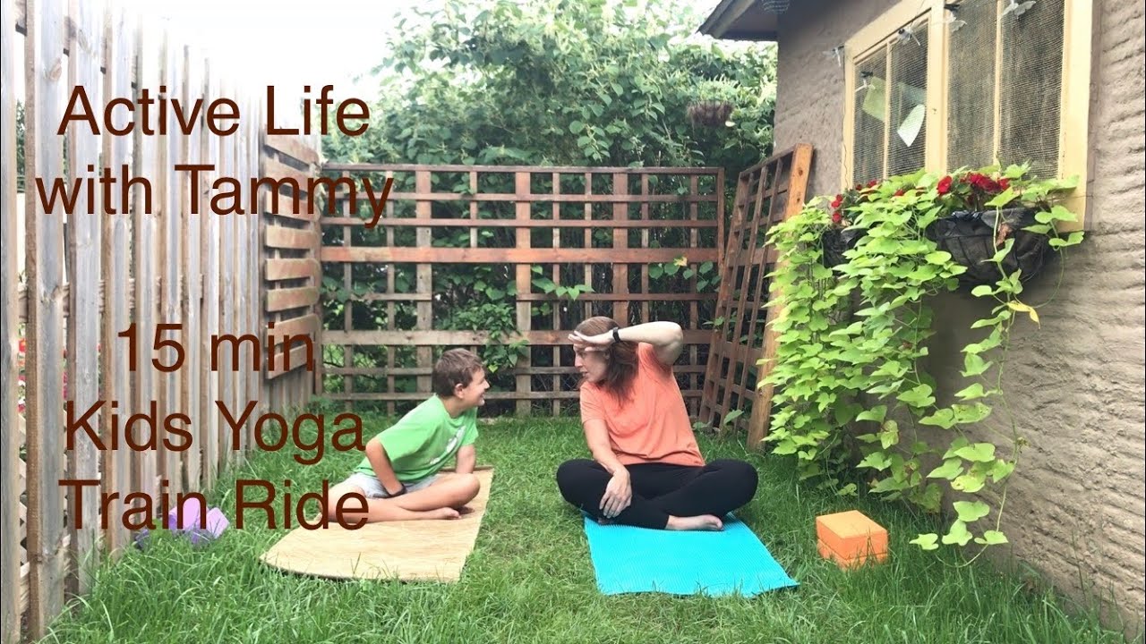 Kids Yoga Train Ride