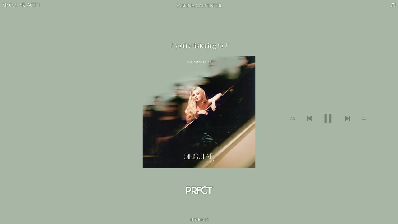 sabrina carpenter - prfct (sped up + reverb)