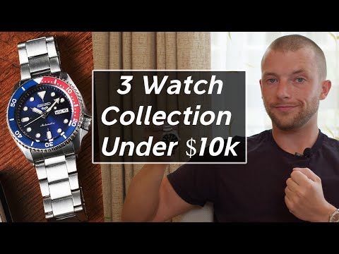 Iconic 3 Watch Collection Under $10k in 2023