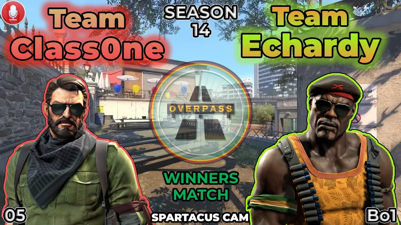 TEAM CLASS0NE 🆚 TEAM ECHARDY | Bo1 | OVERPASS | GROUP A - WINNERS MATCH | CPL SEASON 14 | MATCH 5