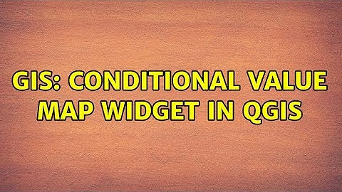 GIS: Conditional value map widget in QGIS (3 Solutions!!)