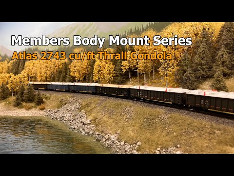 Members Body Mount Series - Atlas 2743 Thrall Gondola