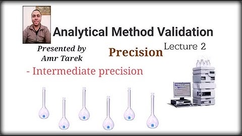 Analytical Method Validation "Lecture 2"