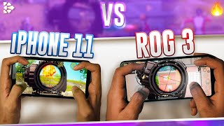 Rog Phone 3 Vs Iphone 11 Pubg Gameplay Performance Test Clawgyro Which Is True Beast 
