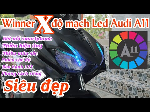 Video Winner X độ đèn demi led Audi A11 siêu đẹp, nhiều hiệu... - youtube