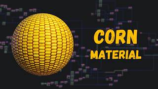 Material Maker Stylized Corn Tutorial | Timelapse #materialmaker #stylized