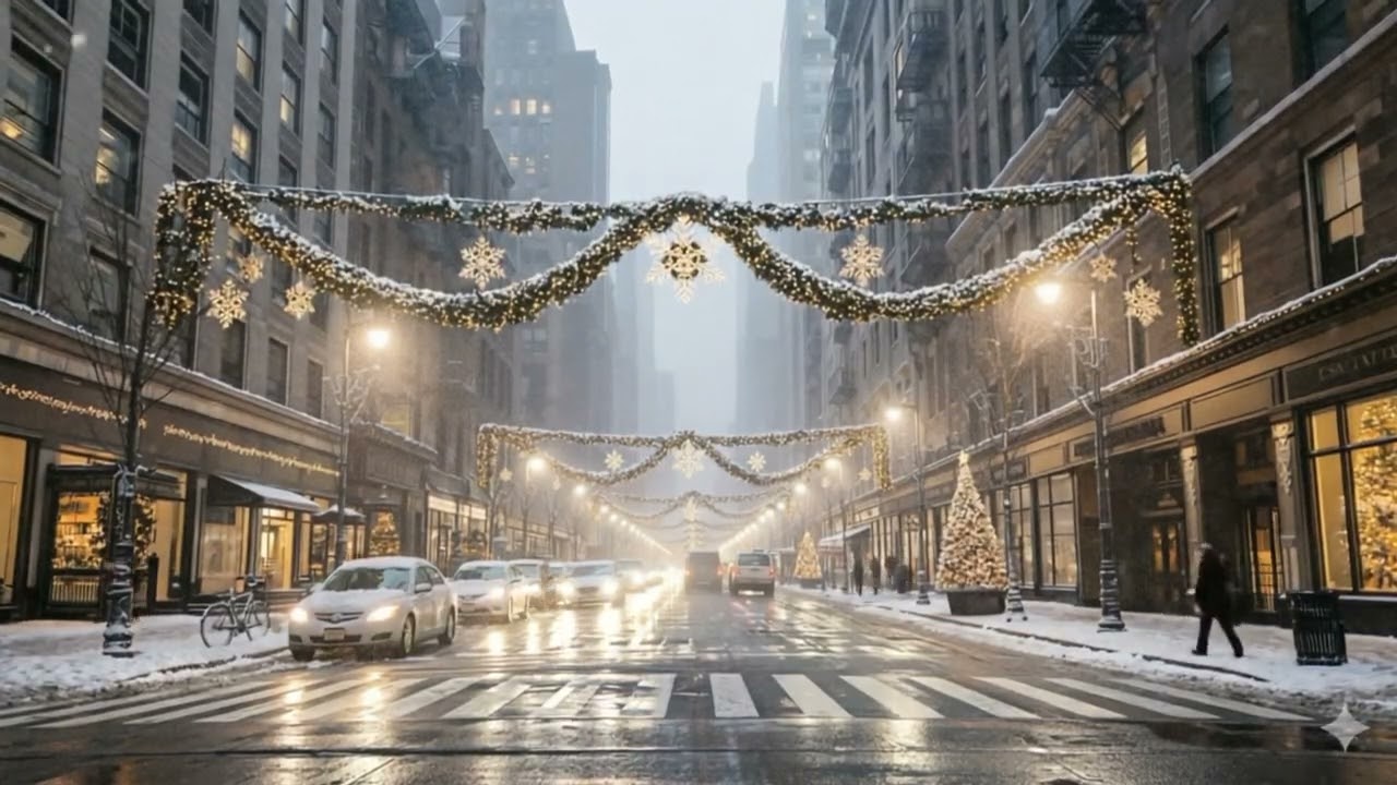 Christmas Neon Winter Nights | Deep House & Nu Disco Party Mix #1