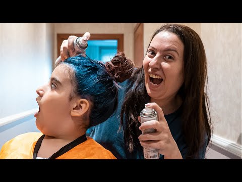 RÜYA'NIN SAÇLARINI BOYADIK!