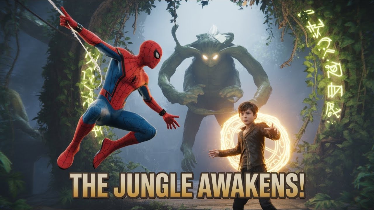Spider Man in the Whispering Jungle  Rise of the Magical Boy Full Fantasy Adventure