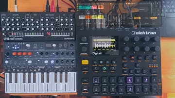 I want an Octatrack - Digitakt Beat #10 with  Microfreak & SE-02 - Overbridge 2.0 Showcase