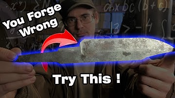 You Can Forge a Knife Correctly [Here