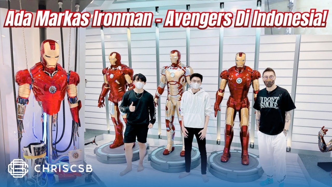 Ada Markas Ironman - Avengers Di Indonesia! Koleksi Statue Terbanyak (Marvel DC Sideshow XM Studio)