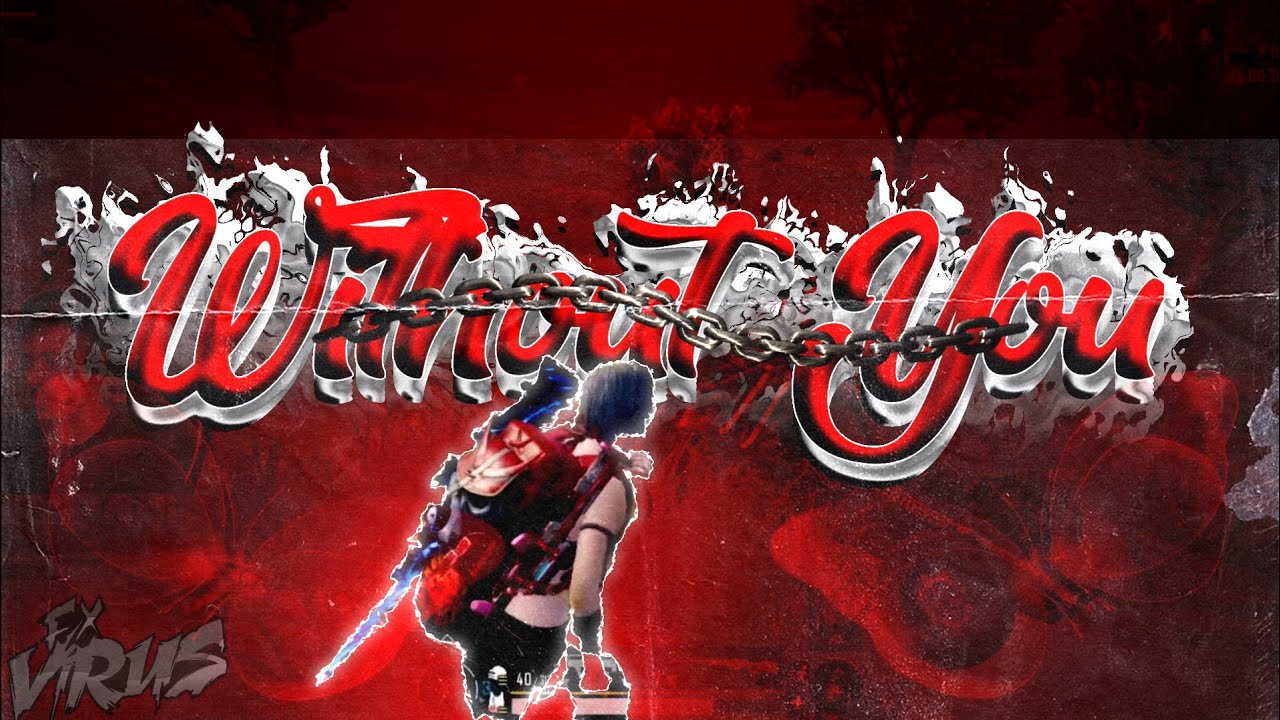 😔🥀 Without You | A PUBGM Montage| FX ViRUS | 