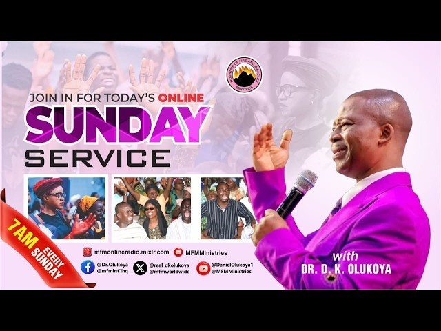 THE TRAGEDY OF SPIRITUAL IGNORANCE (5) -  SUNDAY SERVICE 09-08-2026 DR D. K. OLUKOYA  (FULL HD)