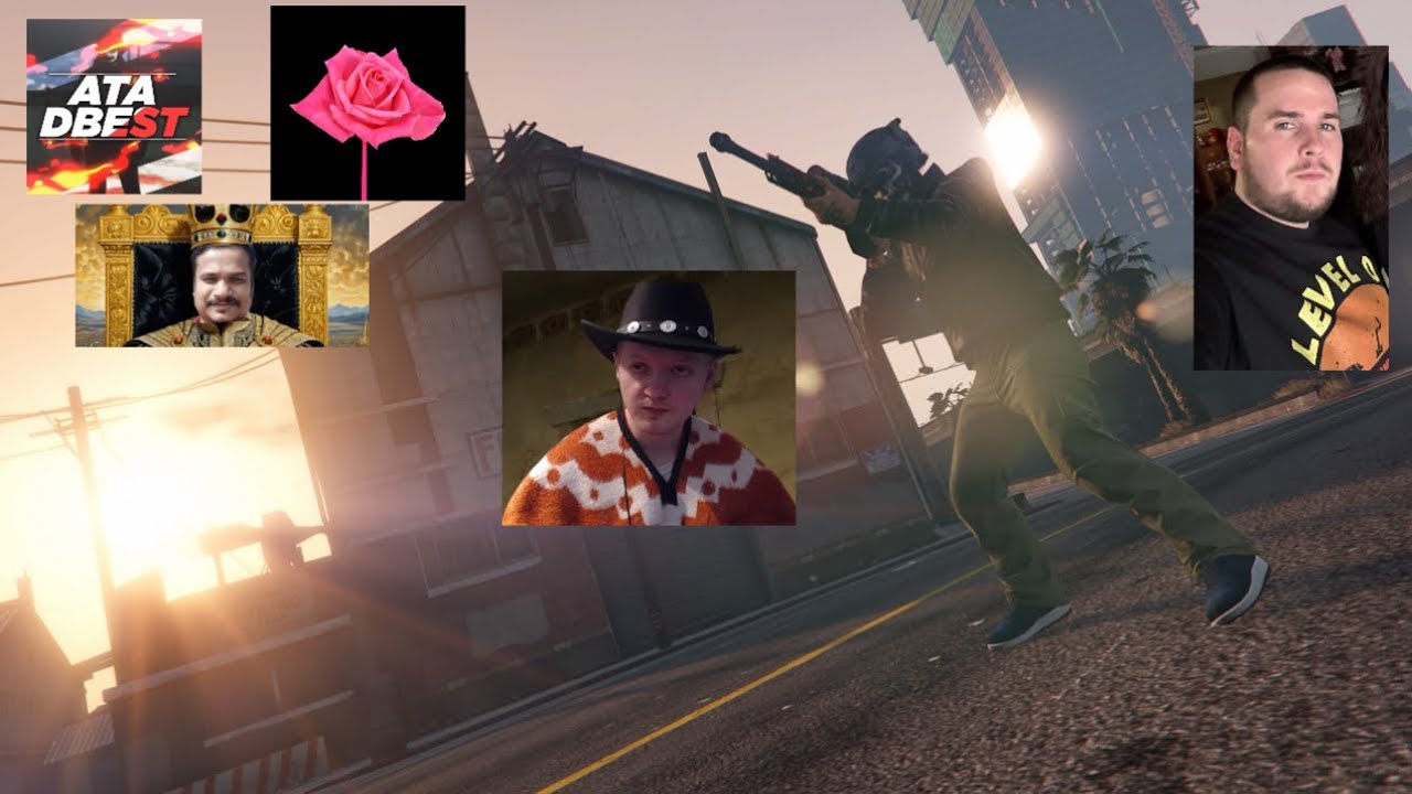 Griefing Weird GTA Streamers 😂 (ft. ATA DBEST, Alyzah, IndianKing)