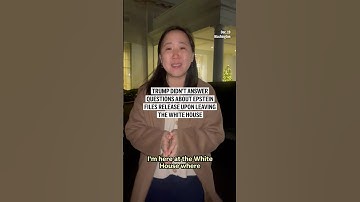 Trump didn’t answer questions about the Epstein files release upon leaving the White House