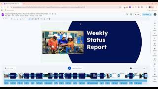 Engineering Weekly Status Report Guidelines and Best Practices Google Vids
