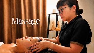 A Real Aromatherapy Massage Back Reflexology Face Head ASMR Massage Cambridge