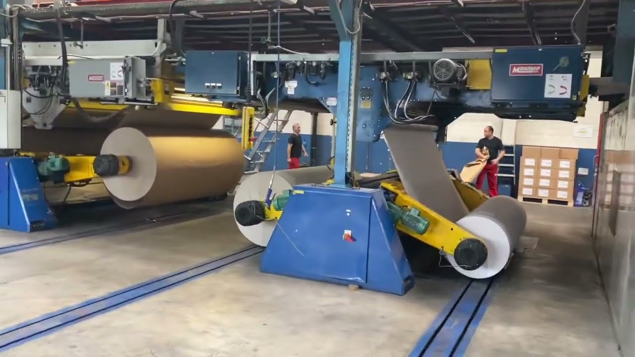 Used 2500 mm Corrugator MHI Agnati