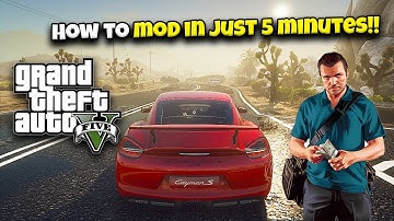 How to Mod GTA 5 in Just 5 minutes!! | Complete Tutorial for Beginners