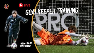 Full Mic'd Up Goalkeeper Training Session | Goalkeeping Clinic @St. Benedict's Prep Guide
