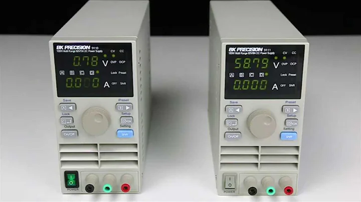 9110 Series - 60 V Multi Range DC Power Supplies