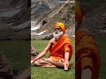 बाबा ने बताया योग करने का महत्व #kedarnathdhamyatra #kedarnath #chardhamyatra