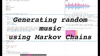 Generating random music in Sonic Pi (using Markov Chains)