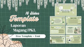 PPT Lap. Magang_PKL #6 #aesthetic #free #template