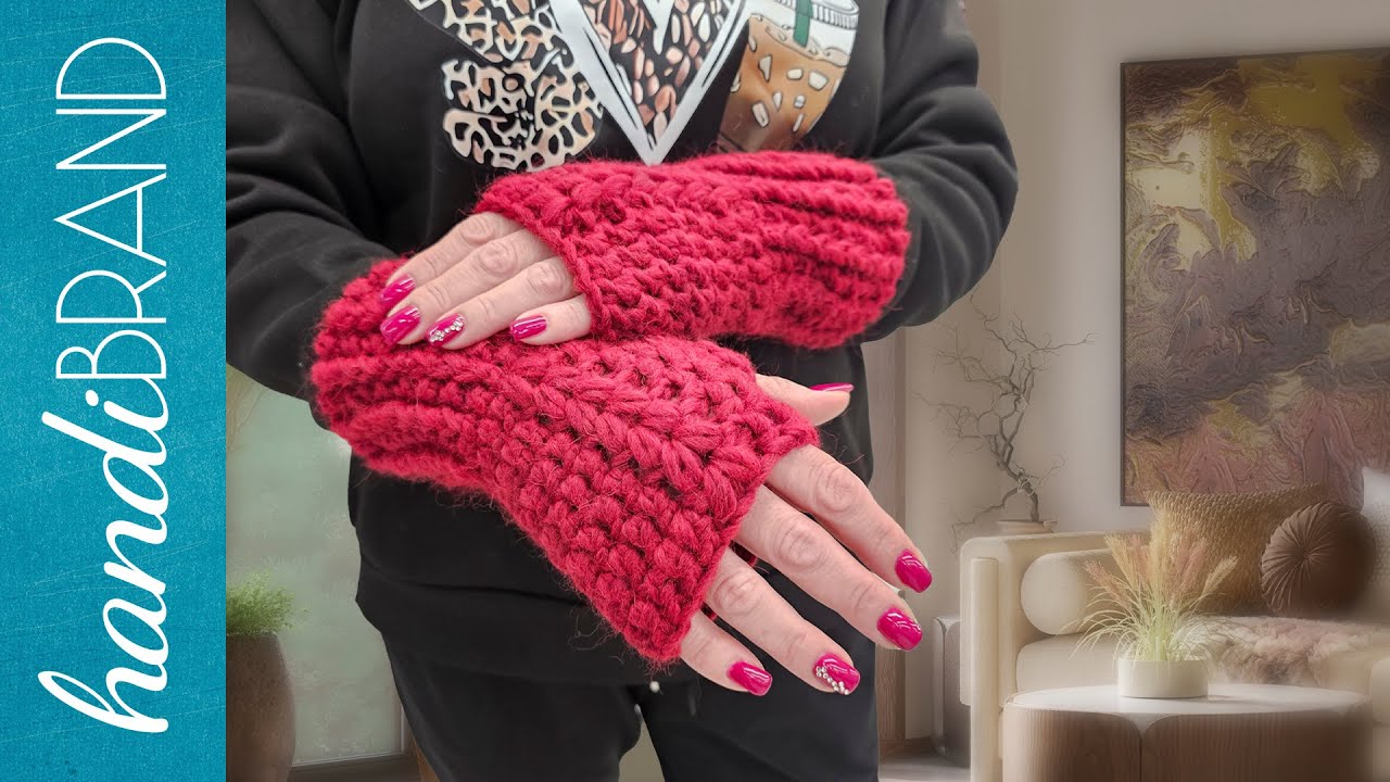 Πλεκτά Γάντια χωρίς Δάχτυλα | handiBRAND