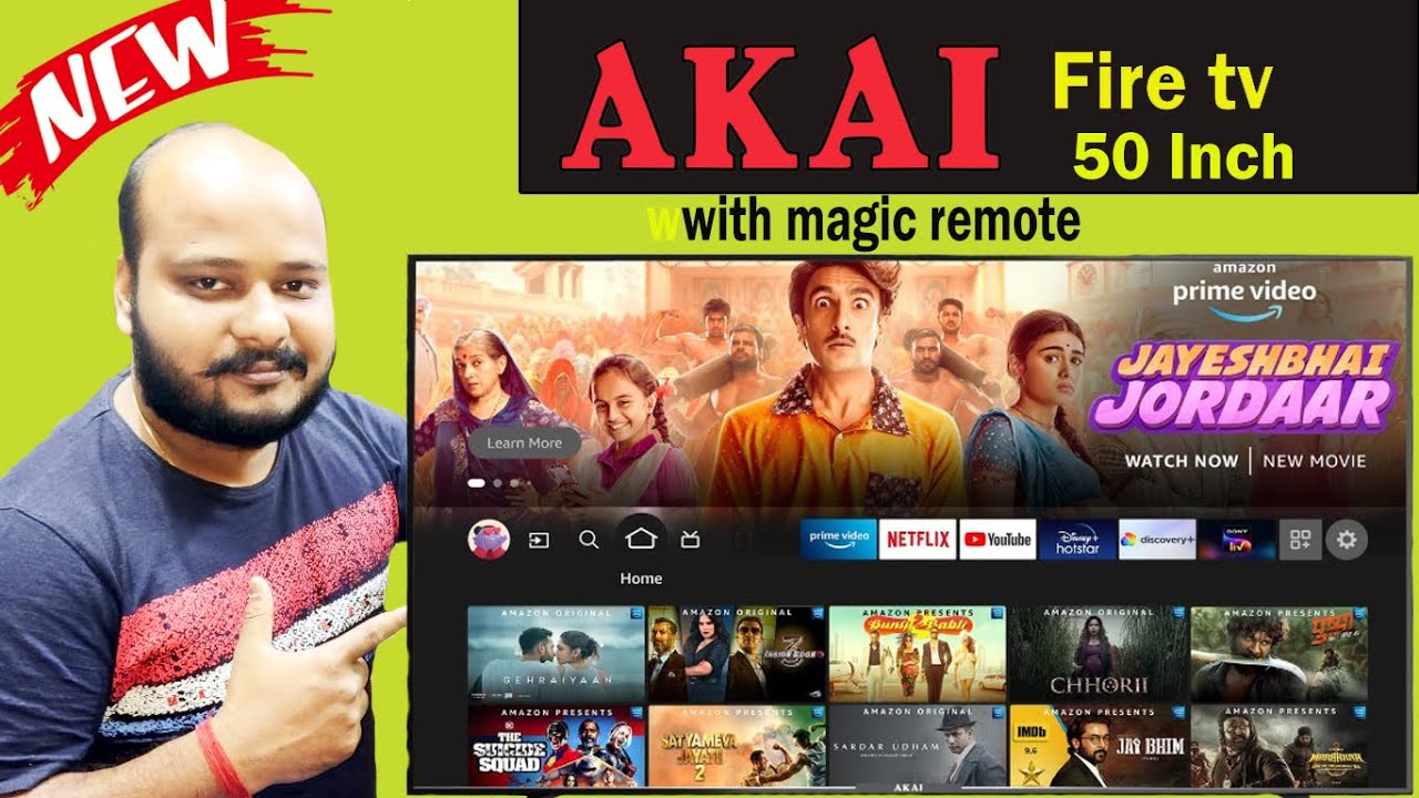 Почему 50-дюймовый телевизор Akai — это то, что вам нужно || AkaiTv || 50-дюймовый 4K UHD Smart TV