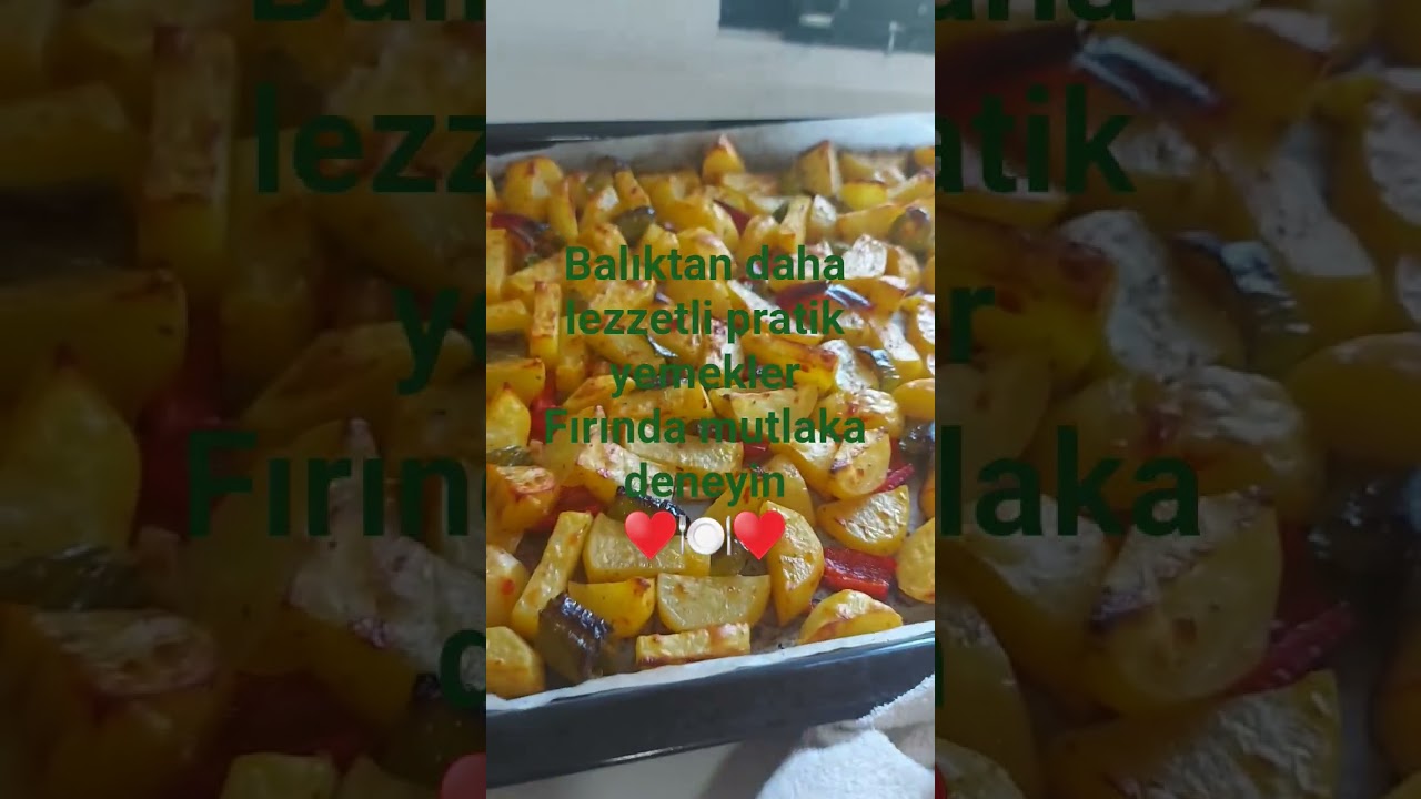 balıktan daha lezzetli pratik yemekler #yemektarifleri #fırınyemekleri