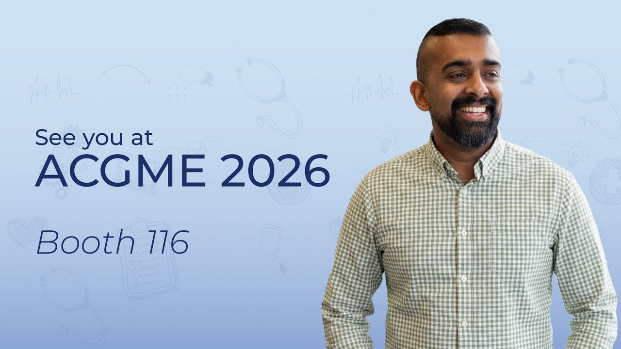 Transforming GME Management: See Medtrics Live at ACGME (Booth 116)