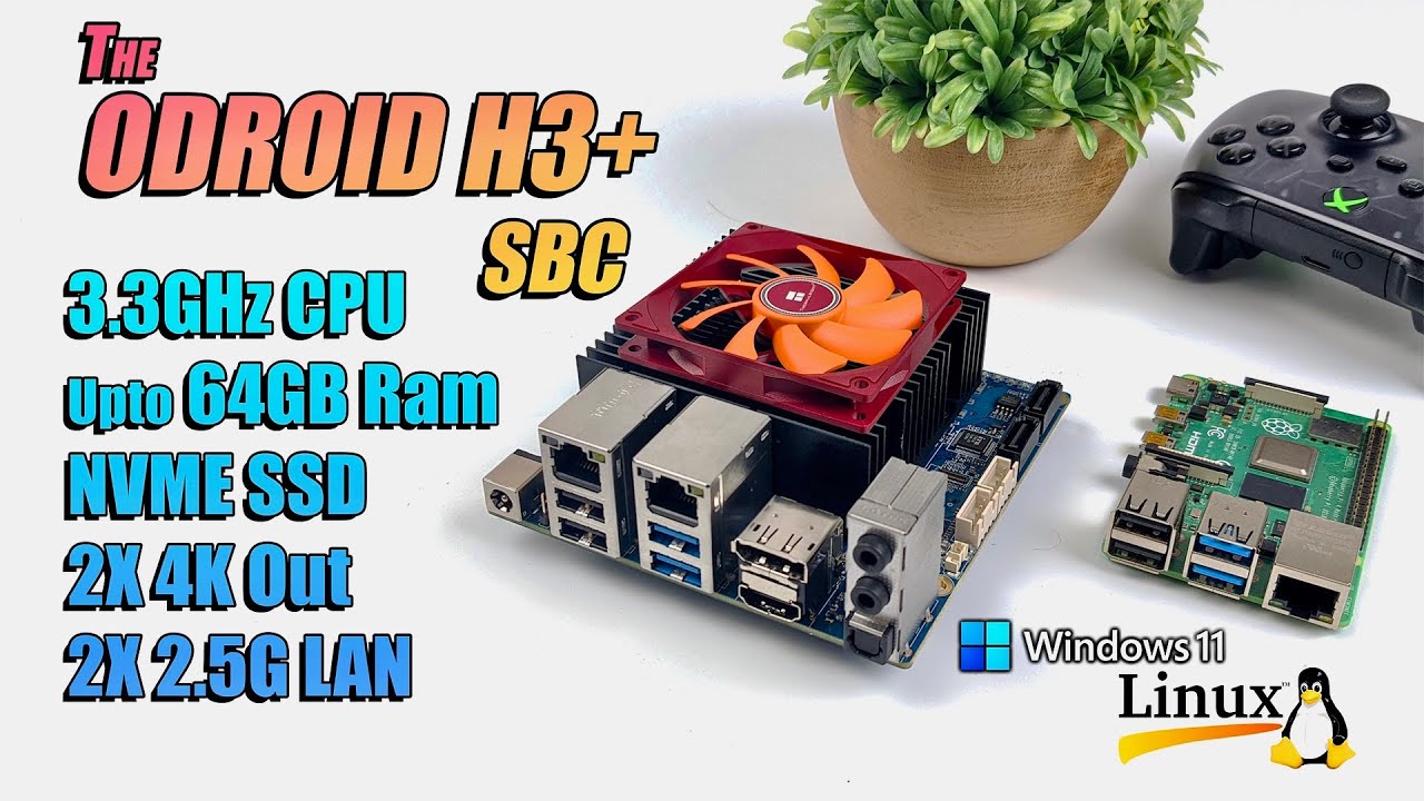 ODROID-H3 with Intel Celeron N5105