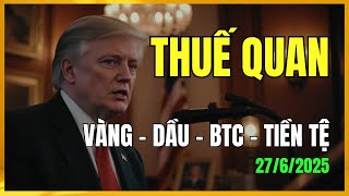 Mỹ quay lại với thuế quan | Biến động thị trường tài chính & Phân tích Wyckoff | AKVSA